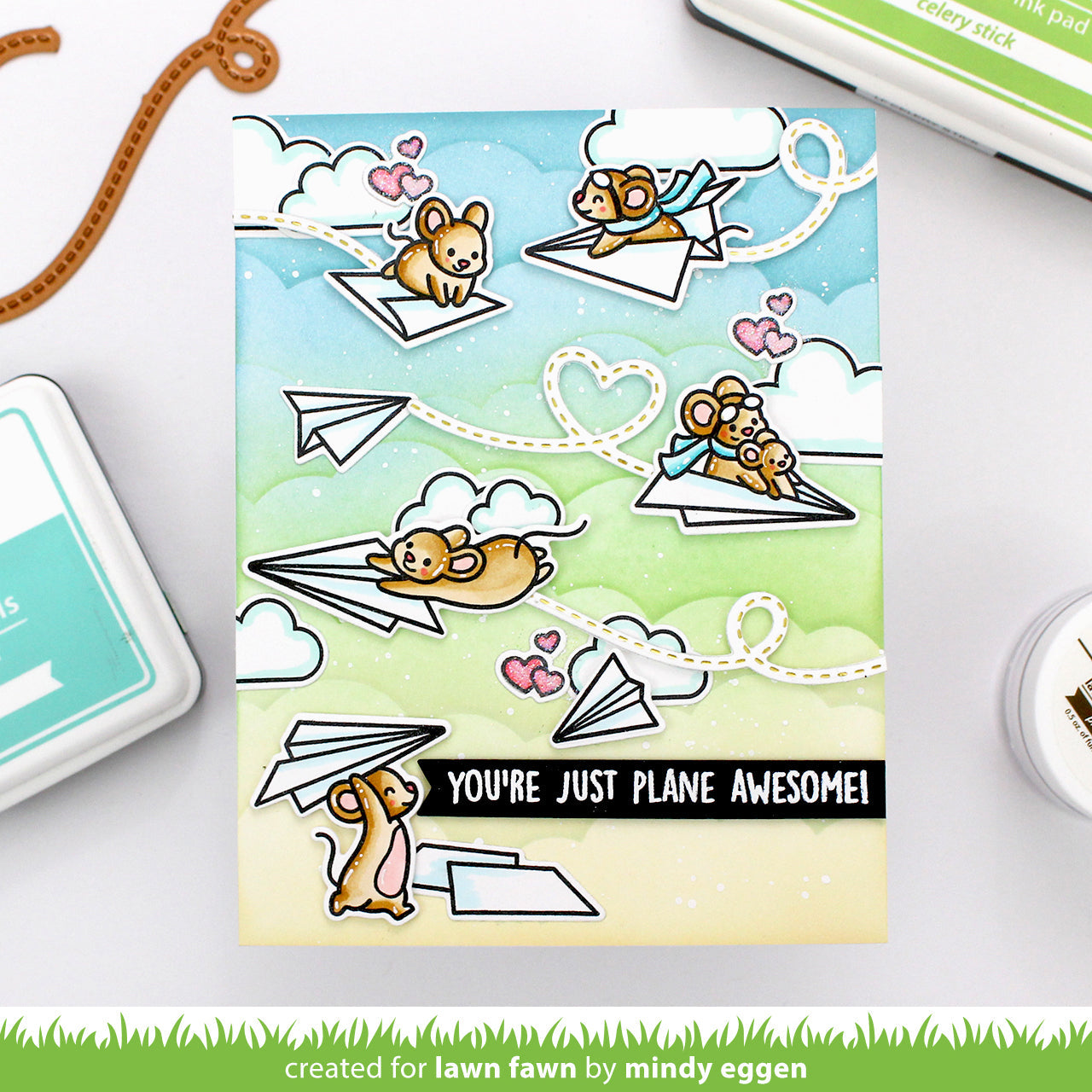 Lawn Fawn - Just Plane Awesome