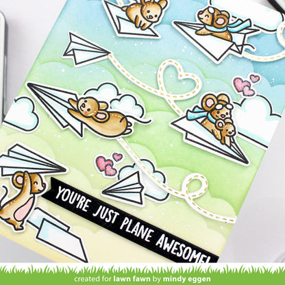 Lawn Fawn - Stitched Trails Hot Foil Plates