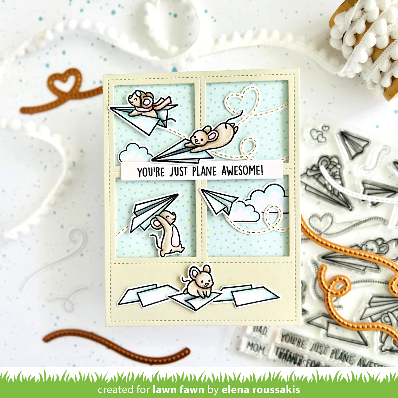 Lawn Fawn - Just Plane Awesome