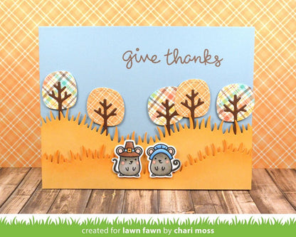 Lawn Fawn - Stitched Tree Borders