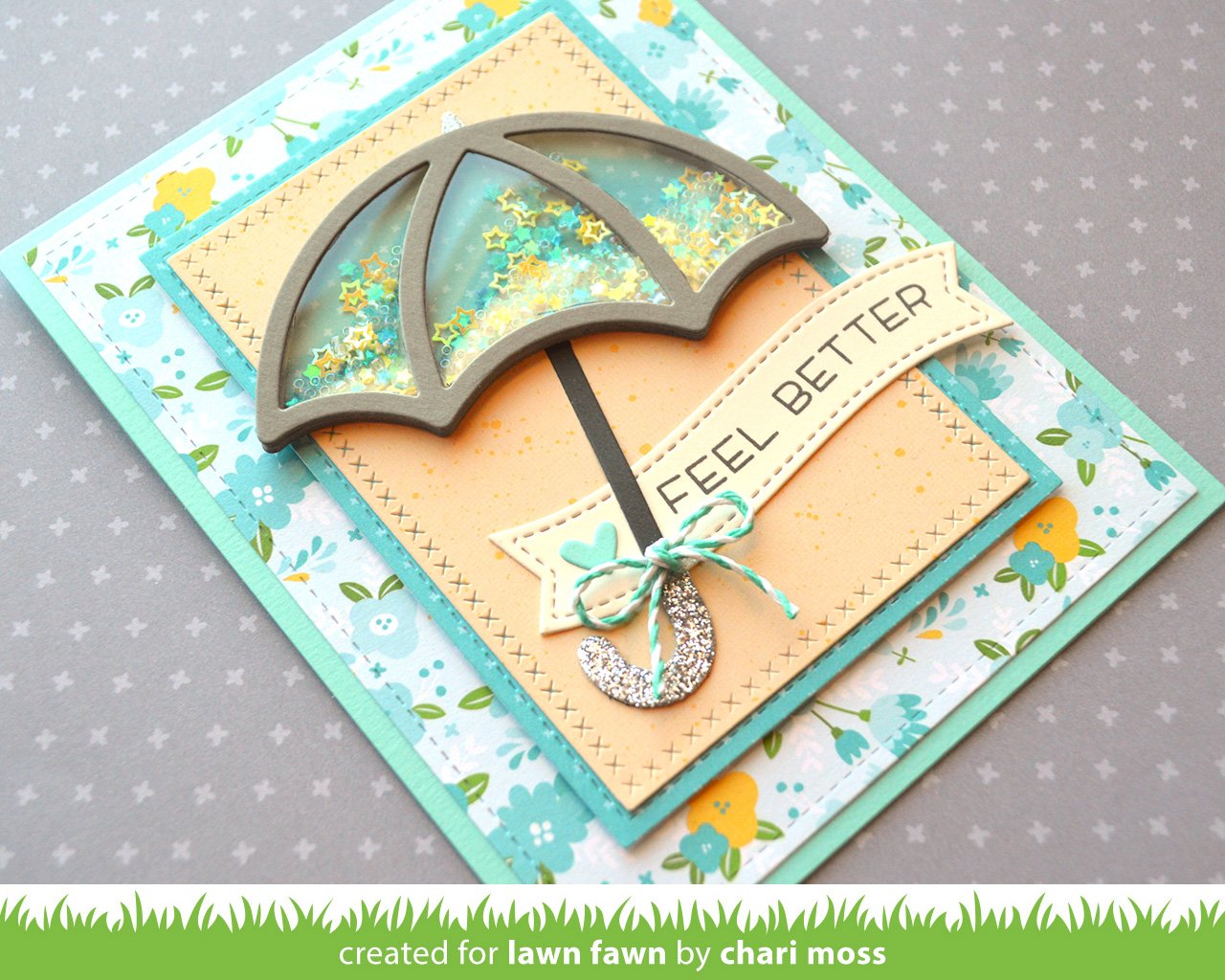 Lawn Fawn - Stitched Umbrella