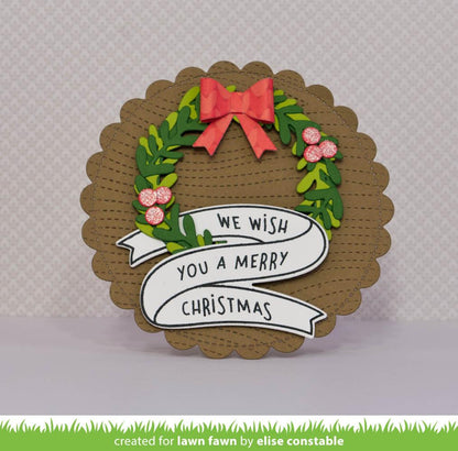 Lawn Fawn - Outside In Stitched Scalloped Circle Stackables