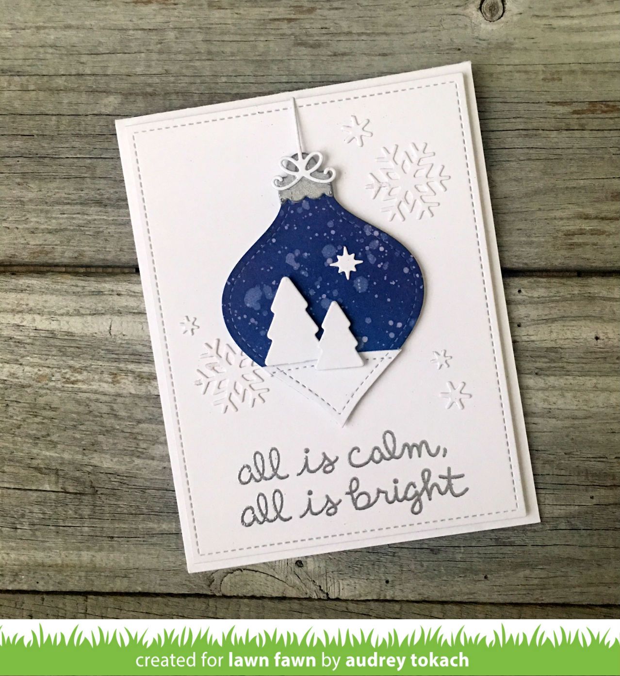 Lawn Fawn - Stitched Ornaments
