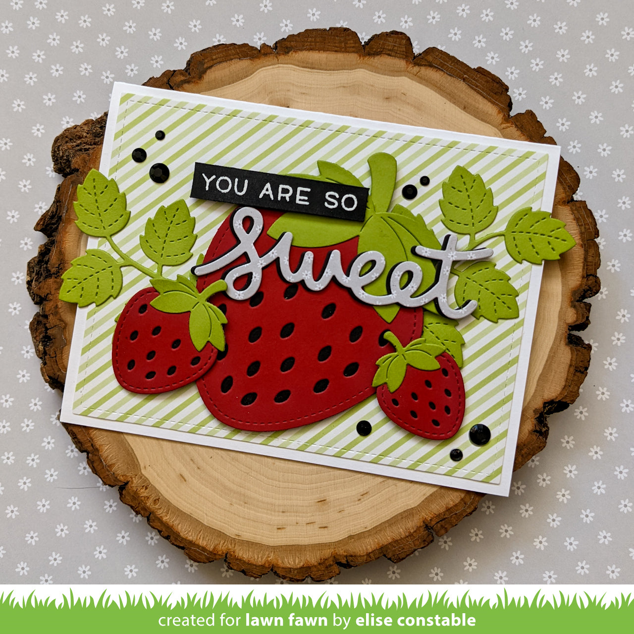 Lawn Fawn - Strawberry Patch