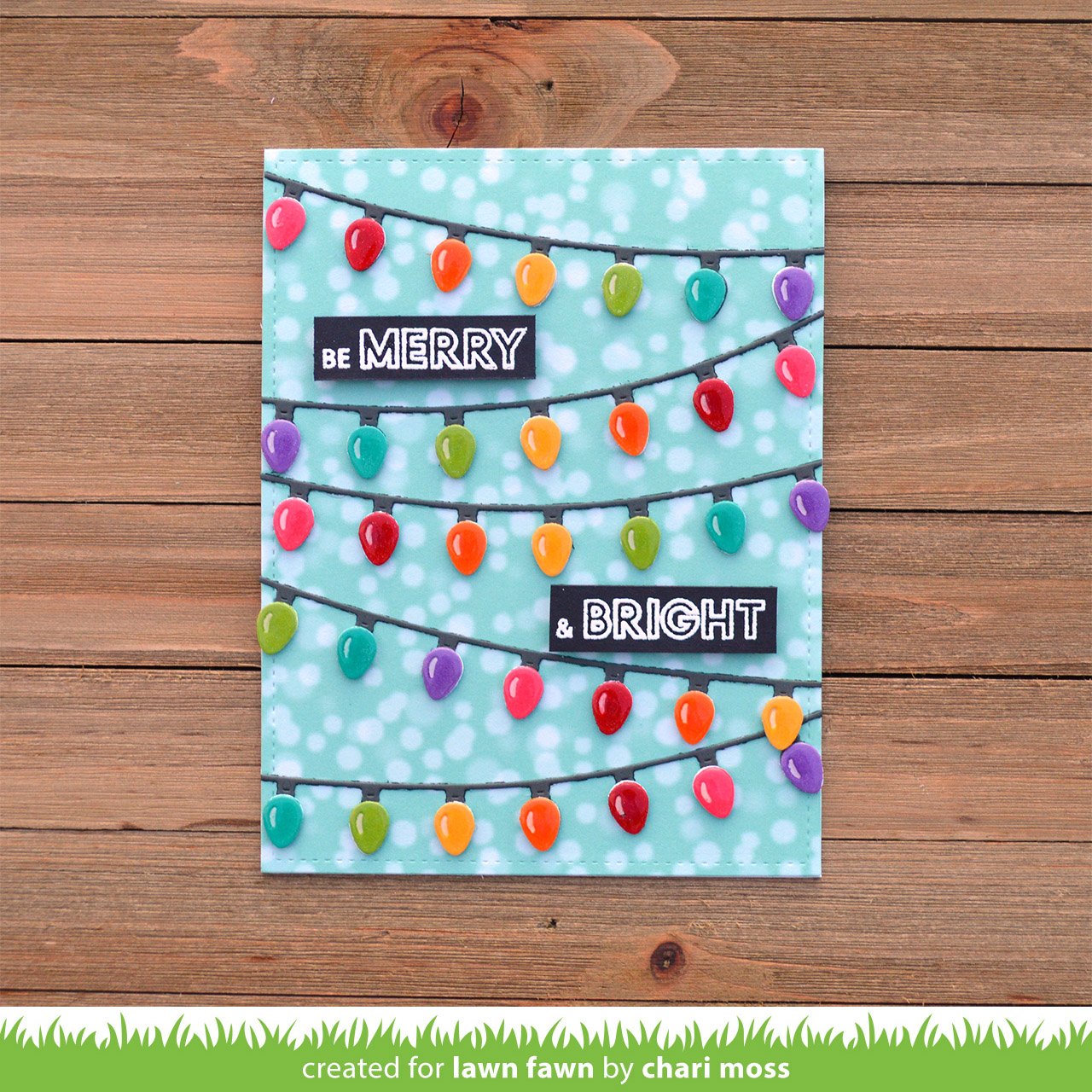 Lawn Fawn - Offset Sayings: Christmas