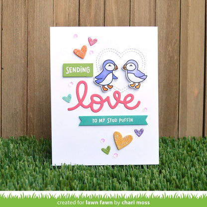 Lawn Fawn - Just Stitching Hearts