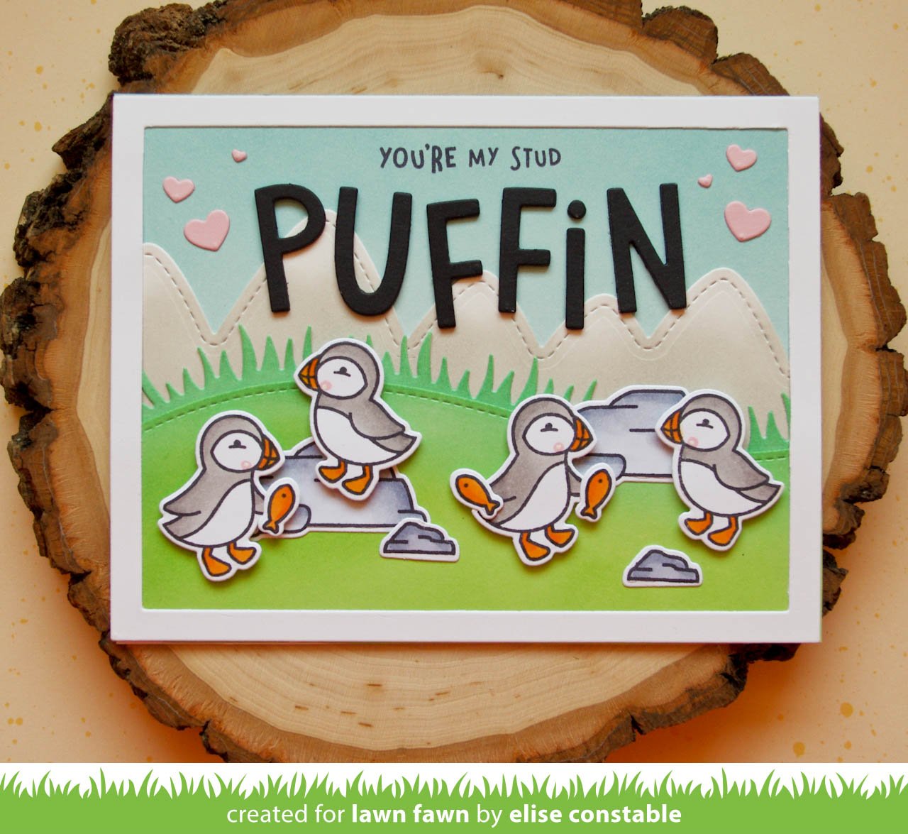 Lawn Fawn - Stud Puffin