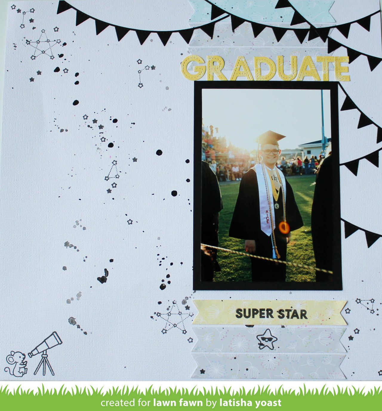 Lawn Fawn - Oliver's Stitched ABCs