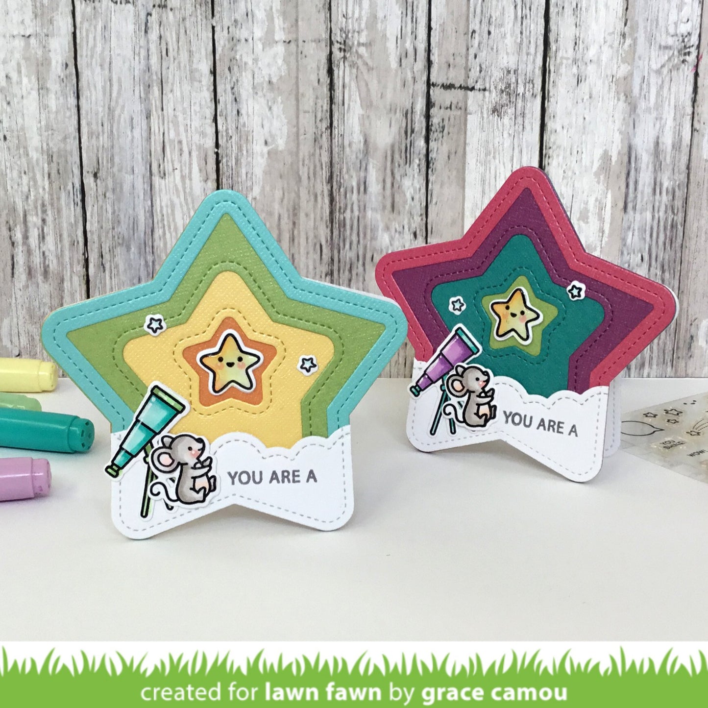 Lawn Fawn - Super Star
