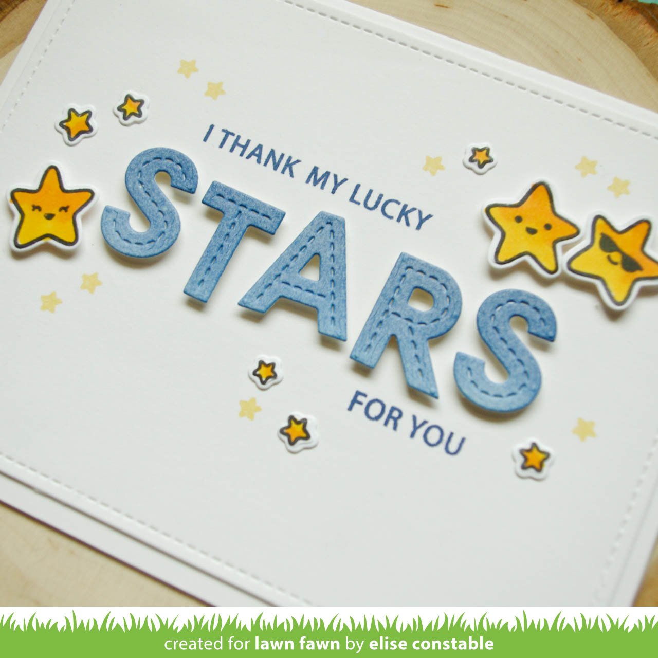 Lawn Fawn - Oliver's Stitched ABCs