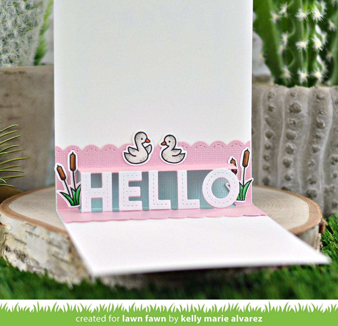 Lawn Fawn - Pop-Up Hello