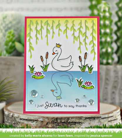 Lawn Fawn - Scene Builder Stencils: Bayou (2pcs)