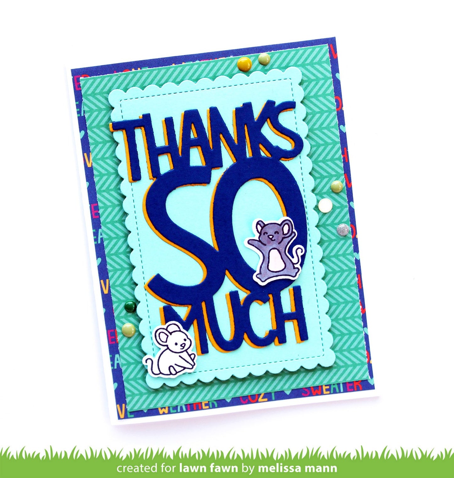 Lawn Fawn - Sweater Weather Remix - Petite Paper Pack 6x6"