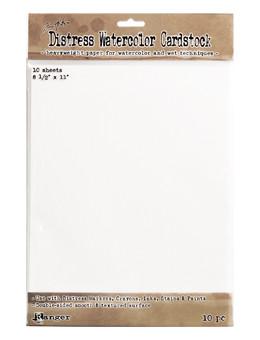 Ranger - Tim Holtz Distress® Watercolor Cardstock 8.5x11" (10pcs)