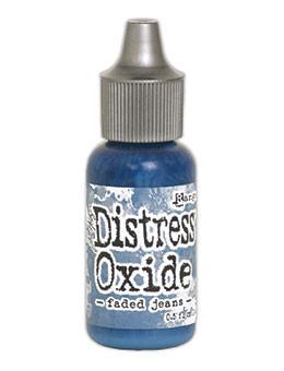 Tim Holtz Distress® Oxide® Re-Inker Faded Jeans, 0.5oz Re-Inker Tim Holtz 