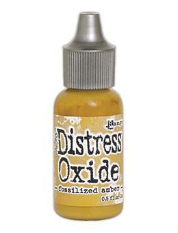 Tim Holtz Distress® Oxide® Re-Inkers Fossilized Amber, 0.5oz Re-Inker Tim Holtz 