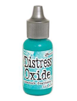 Tim Holtz Distress® Oxide® Re-Inker Peacock Feathers, 0.5oz Re-Inker Tim Holtz 