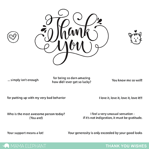 Mama Elephant - Thank You Wishes