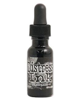 Tim Holtz Distress® Ink Pad Re-Inker Black Soot, 0.5oz Re-Inker Tim Holtz 