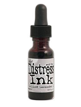 Tim Holtz Distress® Ink Pad Re-Inker Milled Lavender, 0.5oz Re-Inker Tim Holtz 