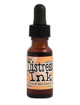 Tim Holtz Distress® Ink Pad Re-Inker Dried Marigold, 0.5oz Re-Inker Tim Holtz 