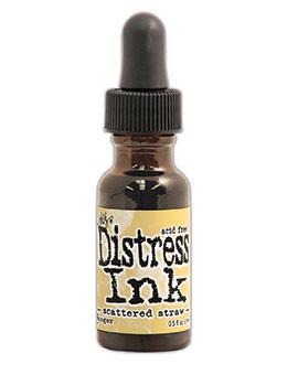 Tim Holtz Distress® Ink Pad Re-Inker Scattered Straw, 0.5oz Re-Inker Tim Holtz 