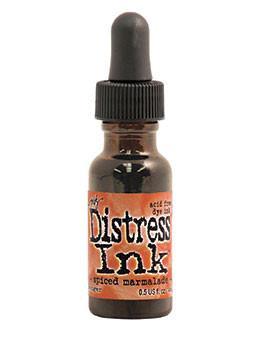 Tim Holtz Distress® Ink Pad Re-Inker Spiced Marmalade, 0.5oz Re-Inker Tim Holtz 