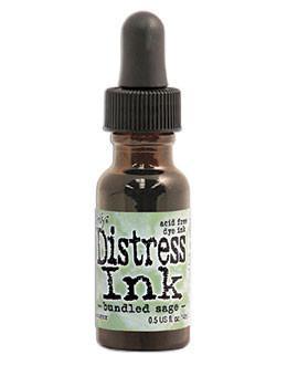Tim Holtz Distress® Ink Pad Re-Inker Bundled Sage, 0.5oz Re-Inker Tim Holtz 