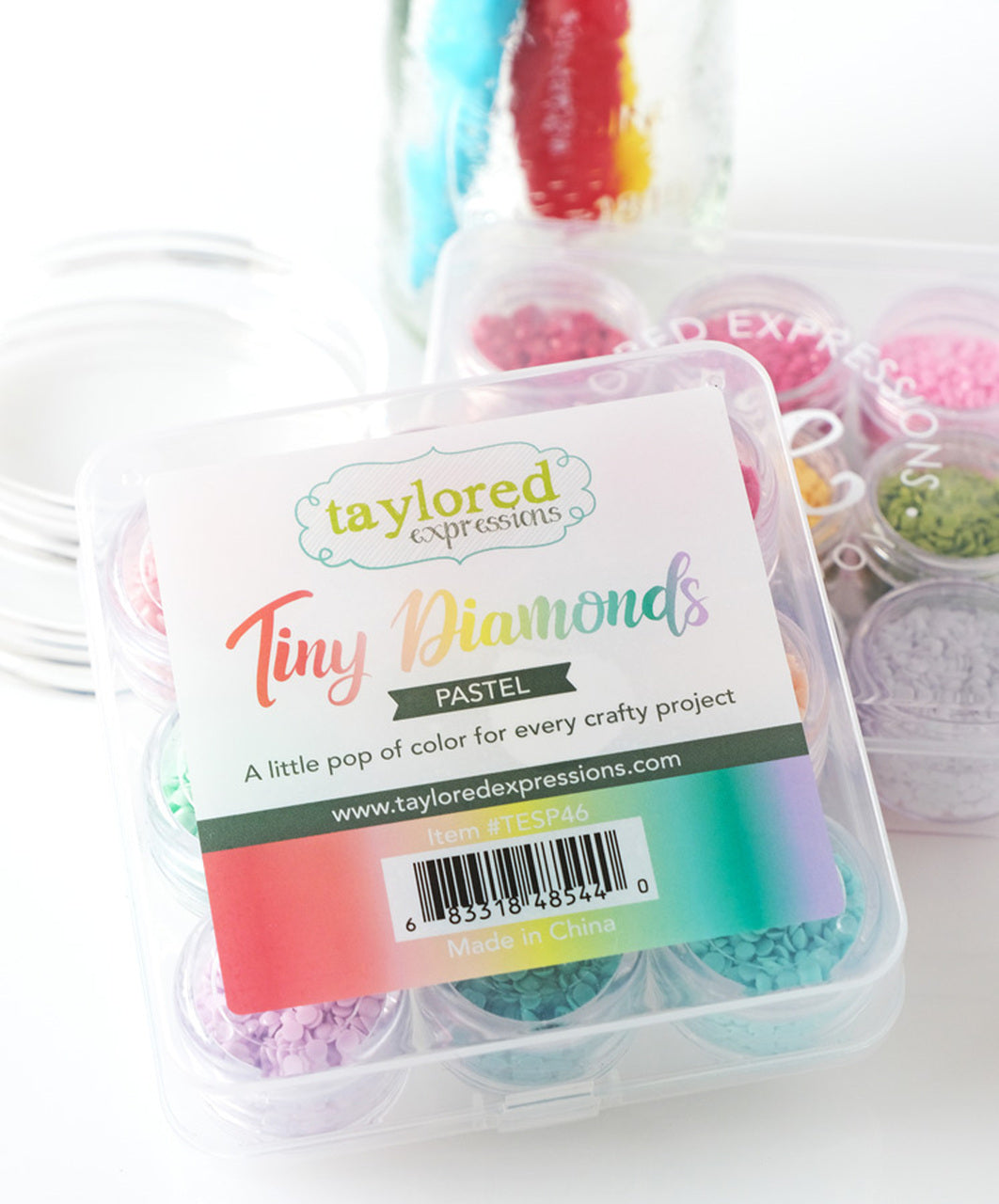 Taylored Expressions - Tiny Diamonds - Pastel