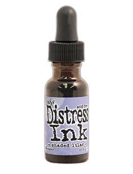Tim Holtz Distress® Ink Pad Re-Inker Shaded Lilac, 0.5oz Re-Inker Tim Holtz 