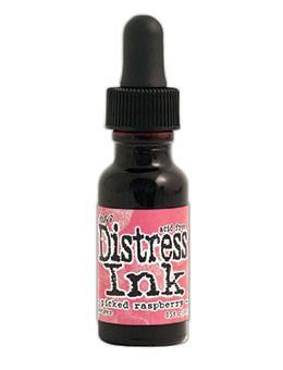 Tim Holtz Distress® Ink Pad Re-Inker Picked Raspberry, 0.5oz Re-Inker Tim Holtz 