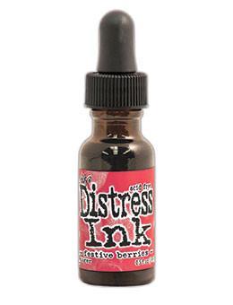 Tim Holtz Distress® Ink Pad Re-Inker Festive Berries, 0.5oz Re-Inker Tim Holtz 
