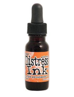 Tim Holtz Distress® Ink Pad Re-Inker Ripe Persimmon, 0.5oz Re-Inker Tim Holtz 