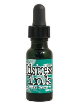 Tim Holtz Distress® Ink Pad Re-Inker Lucky Clover, 0.5oz Re-Inker Tim Holtz 