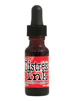 Tim Holtz Distress® Ink Pad Re-Inker Candied Apple, 0.5oz Re-Inker Tim Holtz 