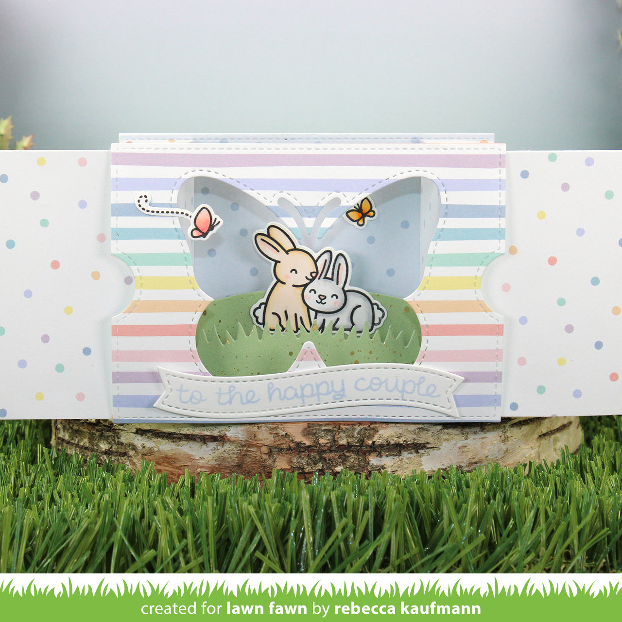 Lawn Fawn - Rainbow Ever After - Alice 12x12"