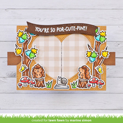 Lawn Fawn - Ta-Da! Diorama! Heart Window Add-On
