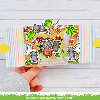 Lawn Fawn - Ta-Da! Diorama! Butterfly Window Add-On
