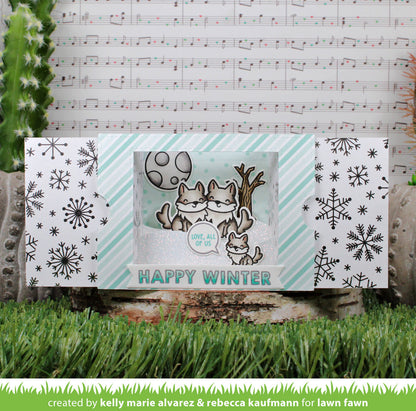 Lawn Fawn - Ta-Da! Diorama! Hillside Inserts