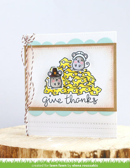 Lawn Fawn - Thankful Mice