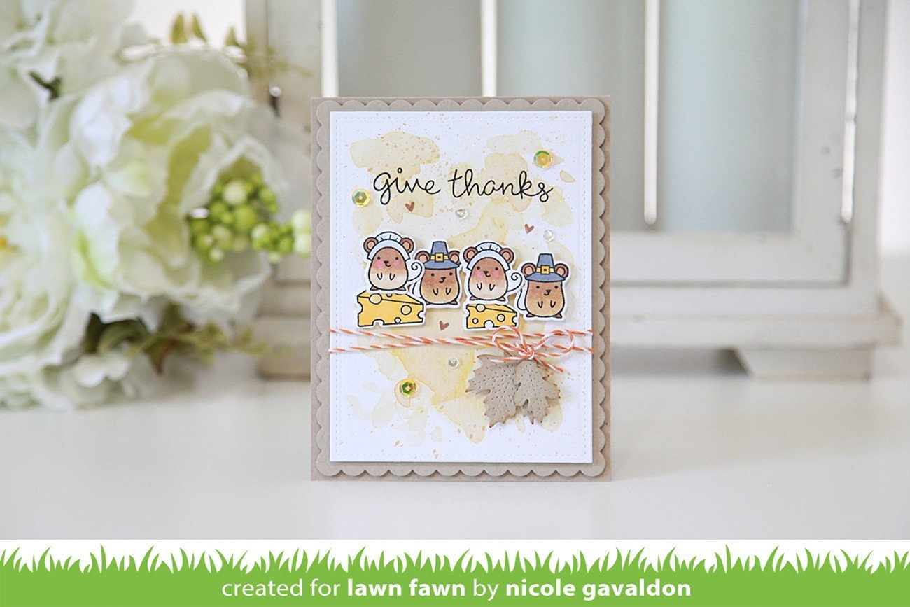 Lawn Fawn - Thankful Mice