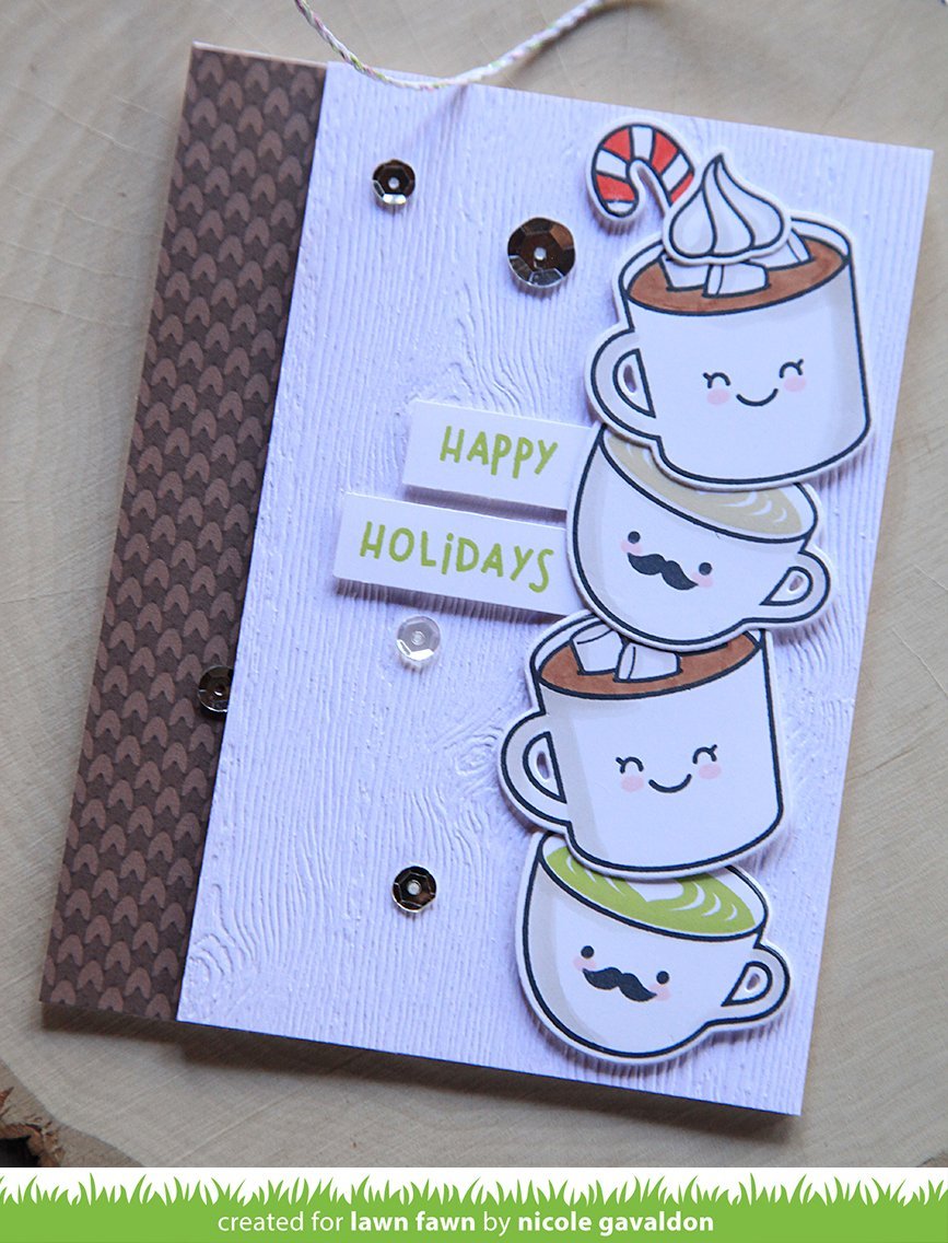 Lawn Fawn - Thanks a Latte