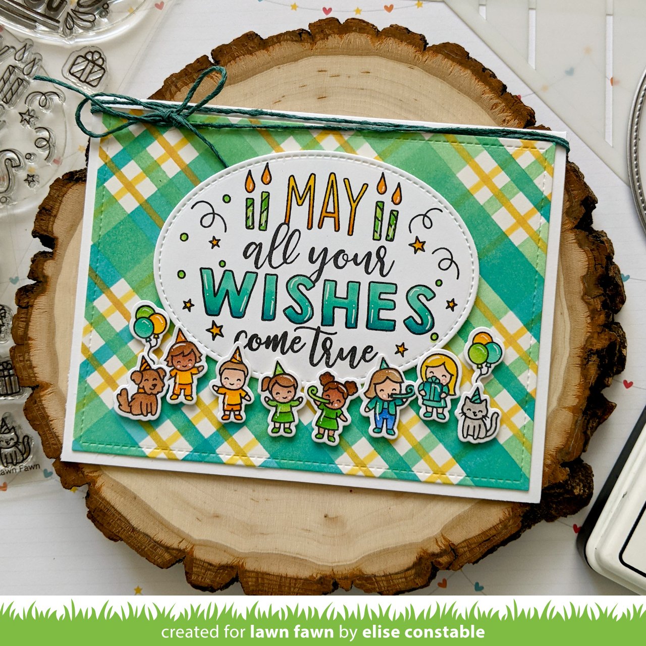 Lawn Fawn - Giant Birthday Messages