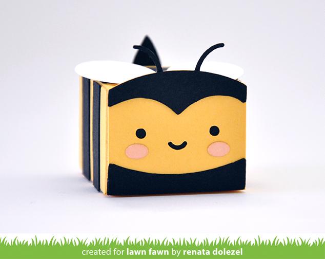 Lawn Fawn - Tiny Gift Box Bee Add-On