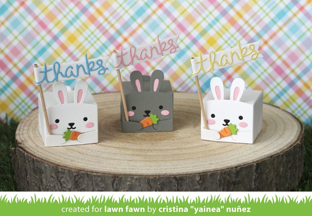 Lawn Fawn - Tiny Gift Box Bunny Add-On
