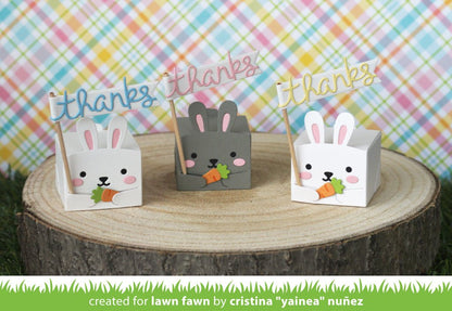 Lawn Fawn - Tiny Gift Box Bunny Add-On