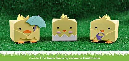 Lawn Fawn - Tiny Gift Box Chick And Duck Add-On