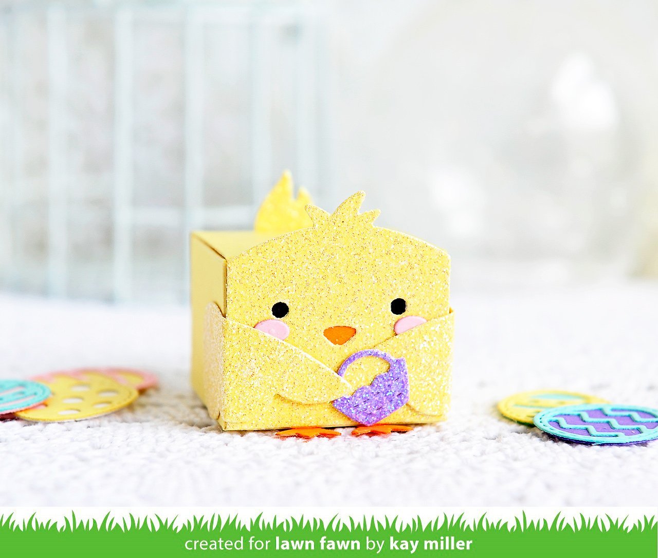 Lawn Fawn - Tiny Gift Box Chick And Duck Add-On