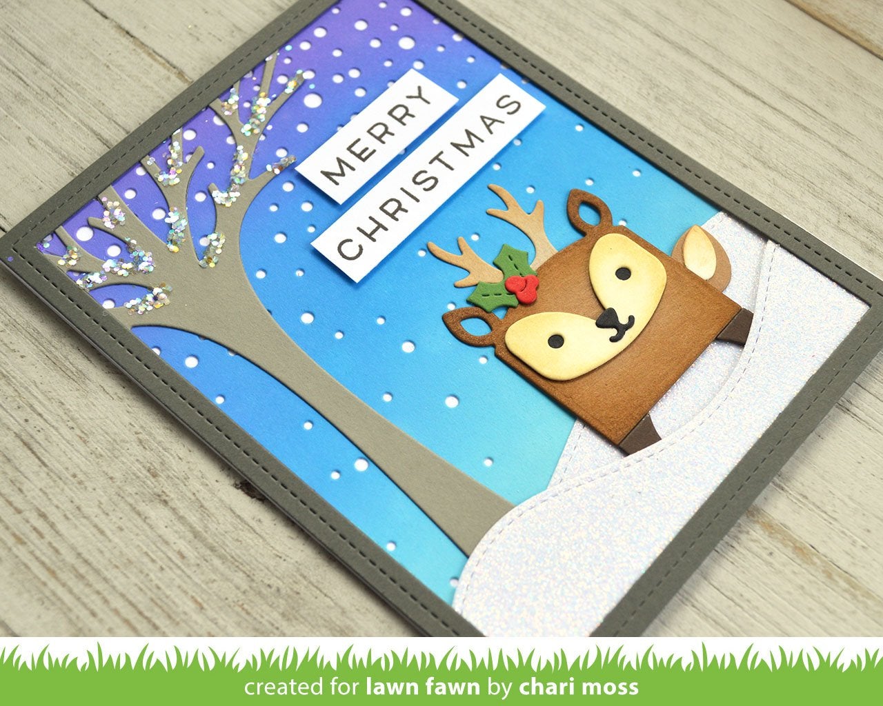Lawn Fawn - Tiny Gift Box Deer Add-On