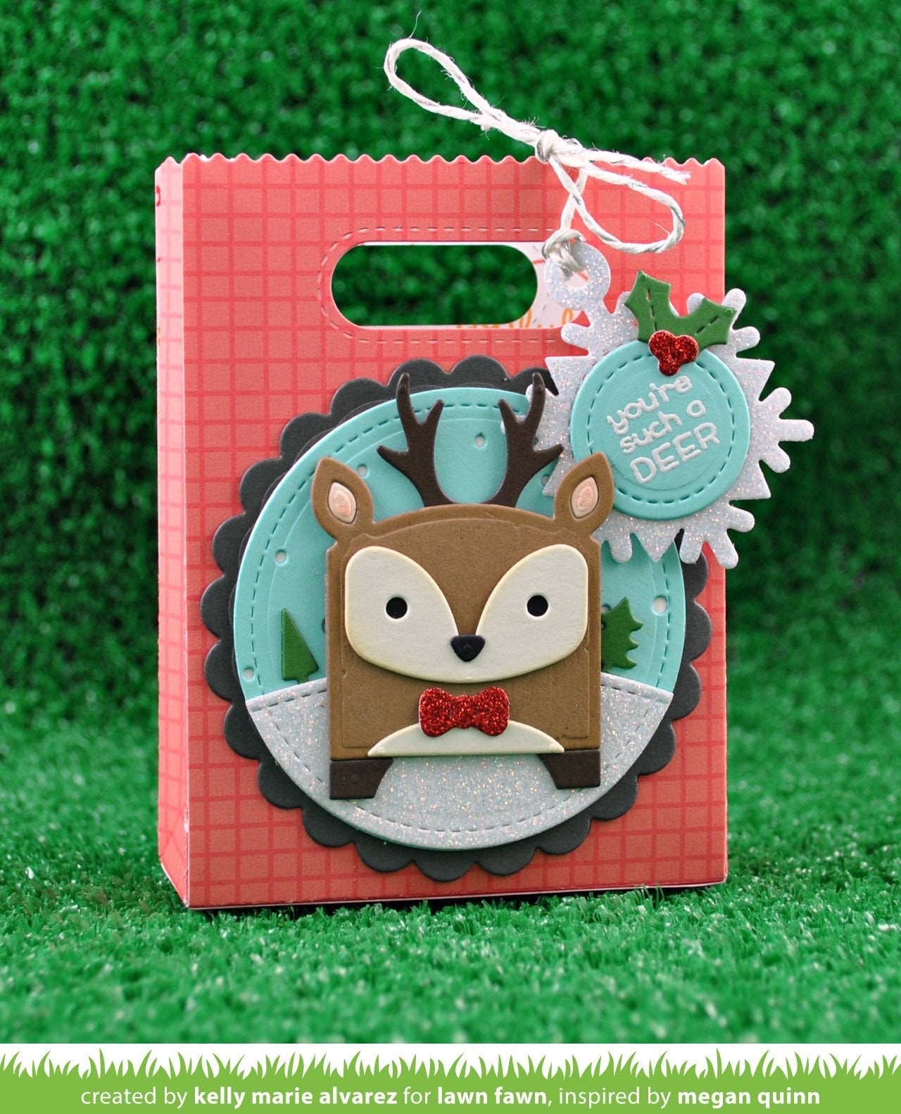 Lawn Fawn - Tiny Gift Box Deer Add-On